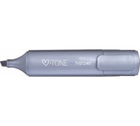 Набор текстовыделителей Hatber V-tone METALLIC 4шт, в прозрачном ПВХ упак. 12 шт. 070355
