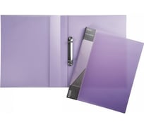 Пластиковая папка Hatber на 2-х кольцах, А4, корешок 25 мм DIAMOND 20 шт 038402