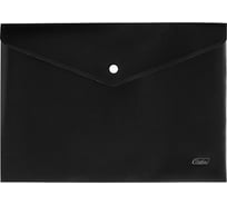 Пластиковая папка-конверт Hatber на кнопке А4, 180мкм, непрозрачная, 10 шт 053631