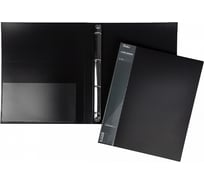 Пластиковая папка Hatber на 4-х кольцах, А4, корешок 25 мм STANDARD 70 20 шт 038479