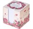 Блок для заметок Hatber Flora 9x9х9см белый, в картонном боксе 12 шт 069227 2