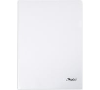 Пластиковая папка-уголок Hatber А4, 180мкм, прозрачная, 20 шт 040029