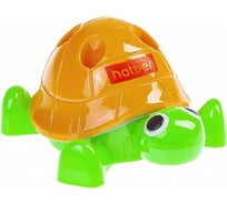 Пластиковая точилка Hatber Черепашка цветная 12шт. в карт. мини-дисплее 014016