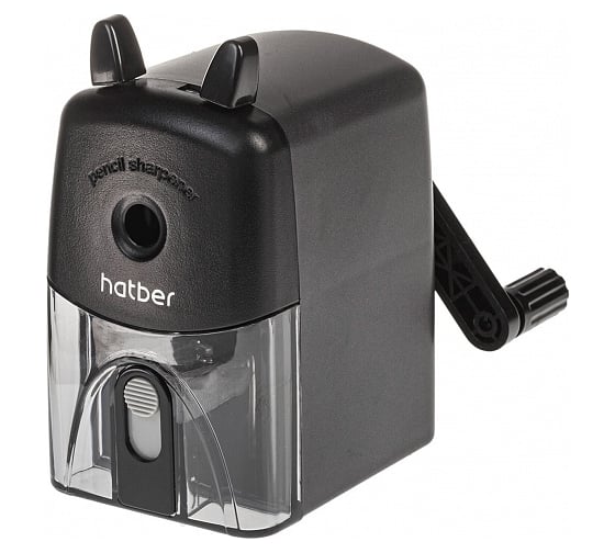 Механическая точилка Hatber 109x60x104 мм, с 2-мя отверстиями, 2 в 1 53486