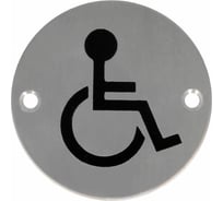 Информационная табличка Amig Для инвалидов нержавеющая сталь 23-75