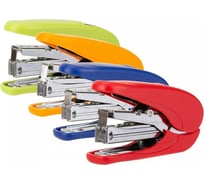 Комплект DELI Essential степлер и скобы E0365 N10 10 листов снижение усилия ассорти 50 скоб коробка, 12 упак 1435374