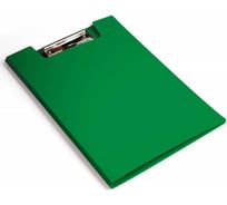 Папка клип-борд БЮРОКРАТ PD602GRN A4, пластик 1.2 мм, зеленый, с крышкой, 20 шт 817096