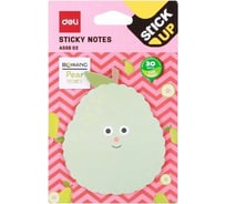 Самоклеящийся бумажный блок DELI Blooming Stick UP 30 листов ассорти несколько размеров, 24 шт 1204912