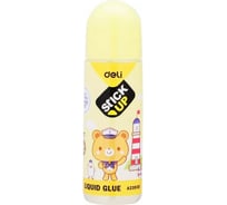 Жидкий клей DELI Mong-I EA23900 50 мл корпус ассорти прозрачный детский, 12 шт 1163508