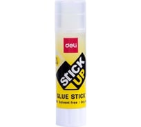 Клей-карандаш DELI Stick UP EA23610 8 г прозрачный дисплей картонный, 12 шт 1205129