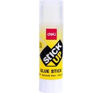 Клей-карандаш DELI Stick UP EA23710 21 г прозрачный дисплей картонный, 12 шт 1205131