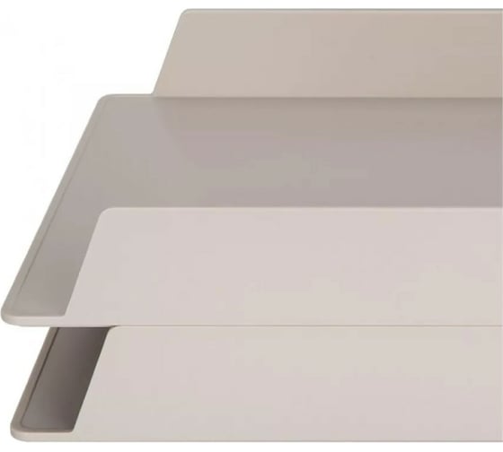 Горизонтальный лоток DELI NS021 grey Nusign 325x240x45 мм серый 1657436