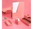 Вертикальный лоток для бумаг DELI Nusign ENS022 PINK A4 розовый пластик 1617477 3