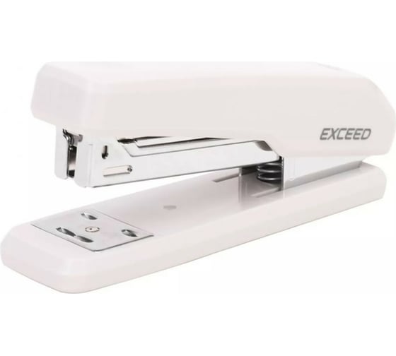 Степлер DELI Exceed E0300 WHITE 25 листов белый 100 скоб металл/пластик коробка, 12 шт 1208840