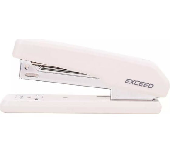 Степлер DELI Exceed E0300 WHITE 25 листов белый 100 скоб металл/пластик коробка, 12 шт 1208840