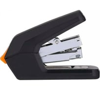 Настольный степлер DELI Exceed E0370 black 25 листов снижение усилия черный 50 скоб коробка, 12 шт 1083276