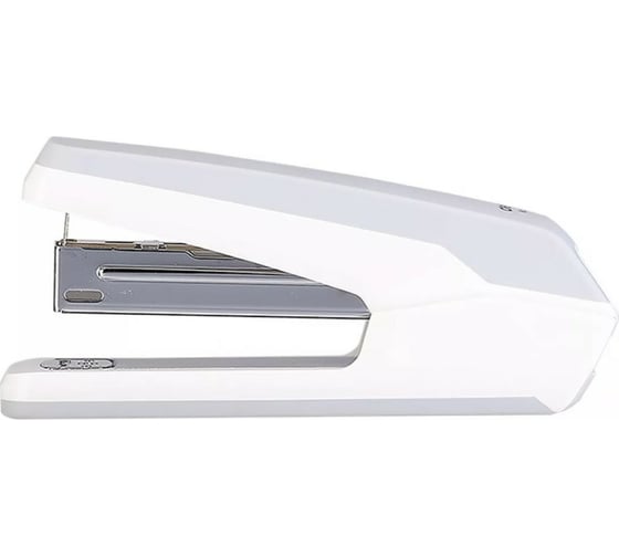 Настольный степлер DELI Exceed E0464 WHITE 25 листов белый 100 скоб металл/пластик закрытый, 12 шт 1206522