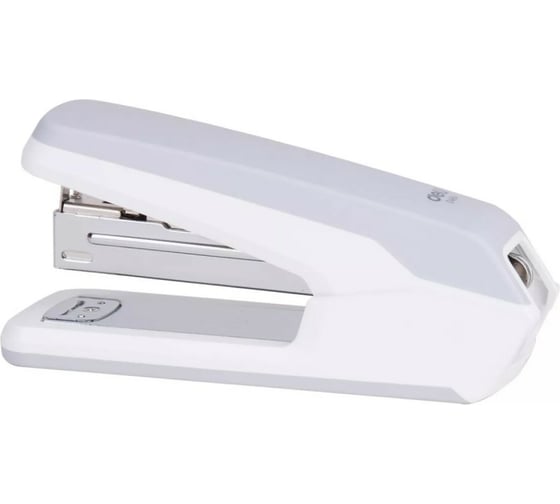 Настольный степлер DELI Exceed E0464 WHITE 25 листов белый 100 скоб металл/пластик закрытый, 12 шт 1206522