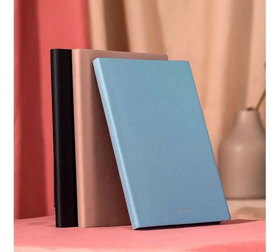 Блокнот DELI 22284 BLUE 210x143 мм искусственная кожа 96 листов синий,16 шт 1480299