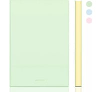 Блокнот DELI 22283 LT-GREEN 210x143 мм искусственная кожа 96 листов светло-зеленый, 16 шт 1480293