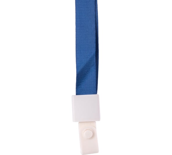 Шнур для пропуска DELI 8352 blue 45x1 см нейлон синий упаковка 12 шт пластиковый пакет, 8 упак 1035309