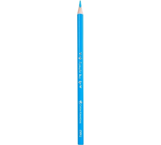 Цветные карандаши DELI ColoRun EC00120 трехгранные пластик 24 цвета коробка/европодвес 24 упак 410933