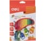Цветные карандаши DELI Color Emotion EC00230 трехгранные липа 36 цветов коробка/европодвес, 12 упак 459010 1