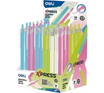 Механический карандаш DELI Xpress EU61100 0.5 мм пластик ассорти дисплей, 36 шт 1113606