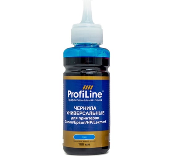 Чернила для Canon/Epson/HP/Lexmark ProfiLine Light Cyan 500 мл PL_INK_U_C/E/H/L_LC_500ml 1