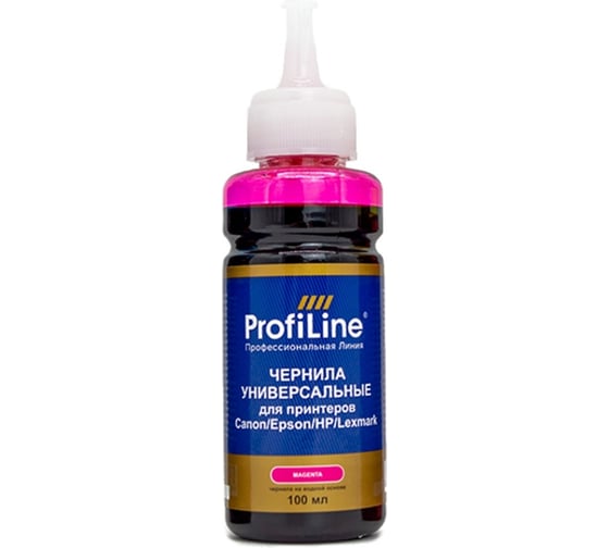 Чернила для Canon/Epson/HP/Lexmark ProfiLine Light Magenta 100 мл PL_INK_U_C/E/H/L_LM_100ml 1