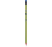 Чернографитный карандаш DELI POP EU52400 HB шестигранный тополь коробка европодвес 12 шт ластик, 12 упак 1049398