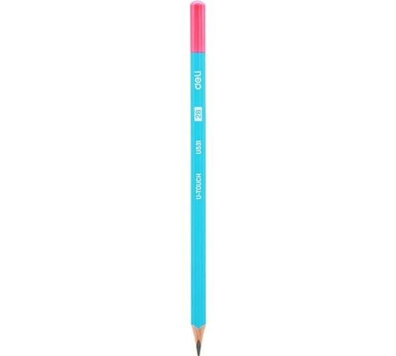 Чернографитный карандаш DELI U-Touch EU53106-1 2B трехгранный дерево пластиковая туба, 30 шт 1163474