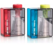 Ручная точилка для карандашей DELI 68660 1 отверстие пластик ассорти упаковка 12 шт 1480801