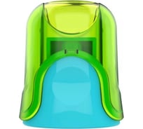 Ручная точилка для карандашей DELI U-touch ER01000 1 отверстие пластик ассорти дисплей, 12 шт 1116078