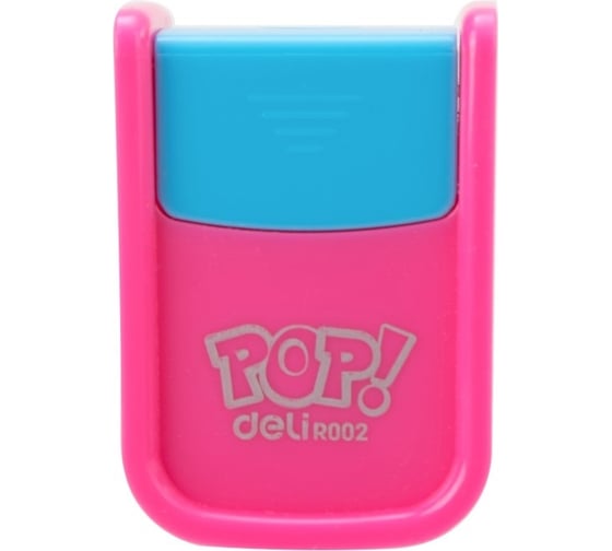 Ручная точилка для карандашей DELI PoP ER00200 1 отверстие пластик ассорти дисплей, 36 шт 1054866 1
