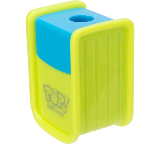 Ручная точилка для карандашей DELI PoP ER00200 1 отверстие пластик ассорти дисплей, 36 шт 1054866