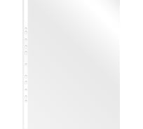 Папка-вкладыш БЮРОКРАТ Премиум 013BKPREM тисненые, А4+, 40 мкм, упаковка 100 шт, 24 упак 458202