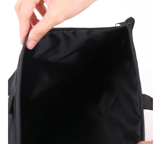 Папка-портфель DELI Extend EB55022 2 отделения A4 текстиль черный 1059046