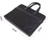 Папка-портфель DELI 63751 BLACK 1 отделение терилен черный 1366173 3