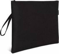 Папка-портфель DELI 63466 BLACK 1 отделение A4 текстиль черный, 10 шт 1485101