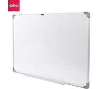 Доска магнитно-маркерная DELI 60x90 см, алюминиевая рама, белая E39033A