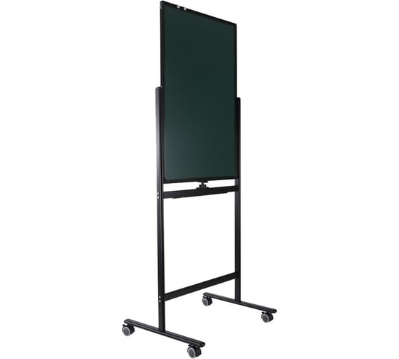 Флипчарт DELI E7893 магнитно-маркерный лак 60x90 см на роликах белый 382306