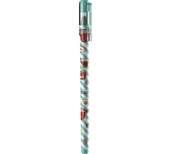 Гелевая ручка DELI Larva EG32-BK чернила ассорти линия 0.5 мм, 12 шт 1657650