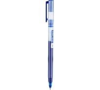 Гелевая ручка DELI Daily Max EG16-BL синий/прозрачный корпус диаметр 0.5 мм синие чернила, 12 шт 1504106
