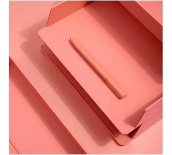 Гелевая ручка DELI Nusign NS552 pink розовый корпус черные чернила линия 0.5 мм, 50 шт 1658007