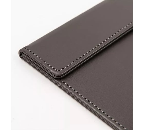 Папка-планшет DELI 64507 GREY A5 искусственная кожа серый с магнитной крышкой, 24 шт 1405357
