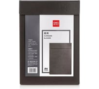 Папка-планшет DELI 64506 GREY A4 искусственная кожа серый с магнитной крышкой, 18 шт 1405355