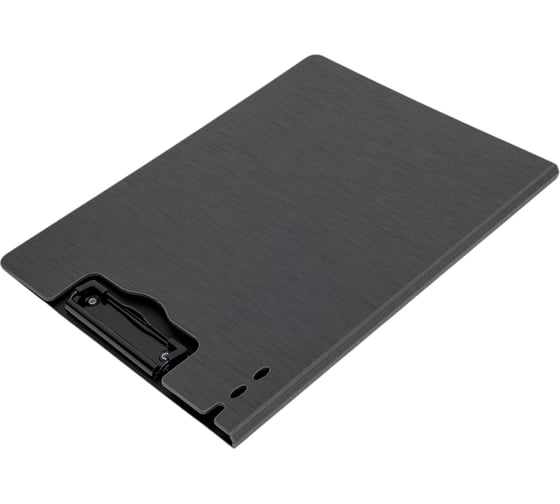 Папка-планшет DELI 64513 DK-GREY A4 полипропилен вспененный темно-серый с крышкой, 24 шт 1394379