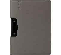 Папка-планшет DELI 64512 GREY A4 полипропилен вспененный серый с крышкой, 24 шт 1394377