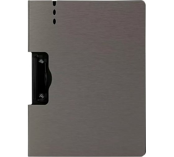 Папка-планшет DELI 64512 GREY A4 полипропилен вспененный серый с крышкой, 24 шт 1394377